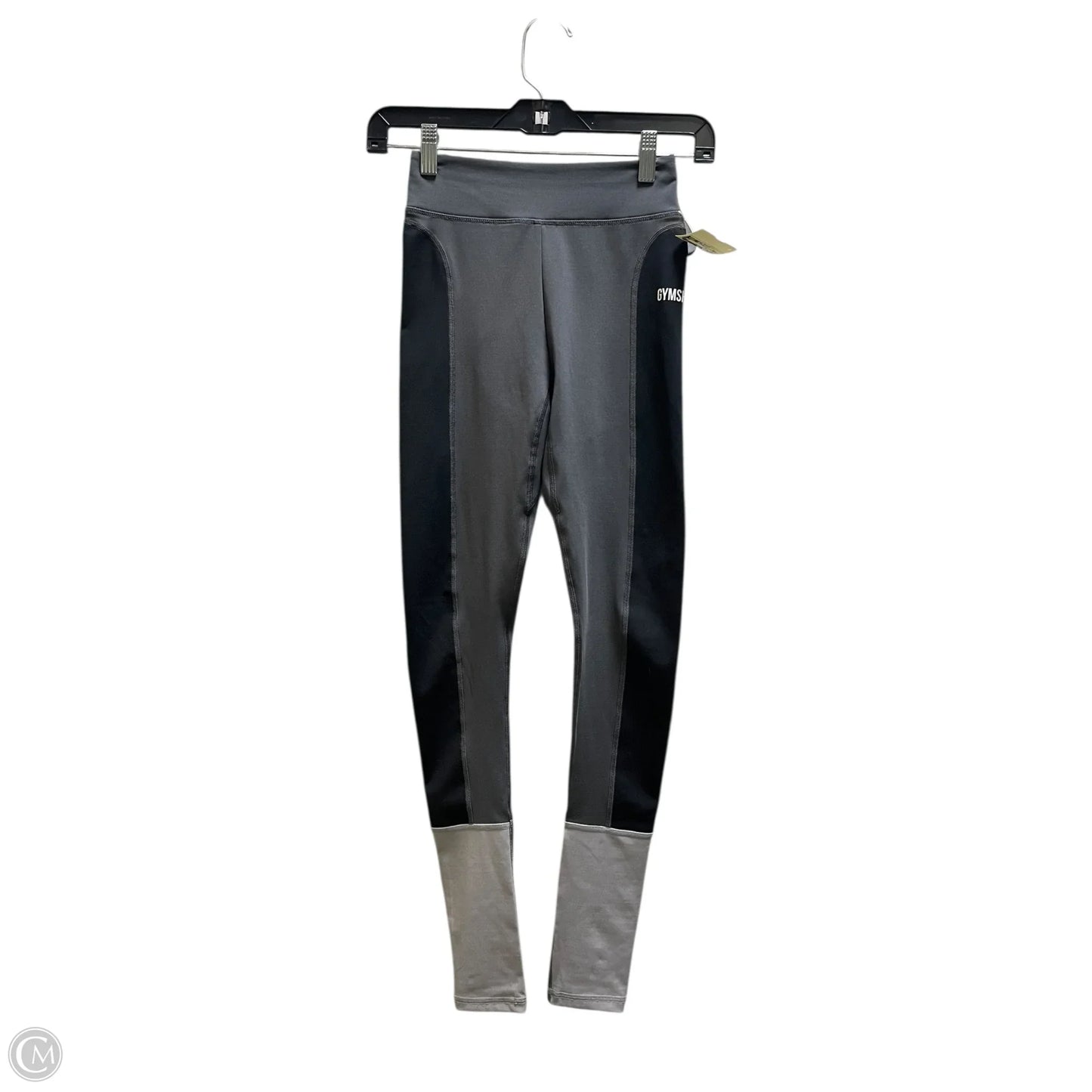 Athletic Leggings By Gym Shark In Grey, Size: Xs