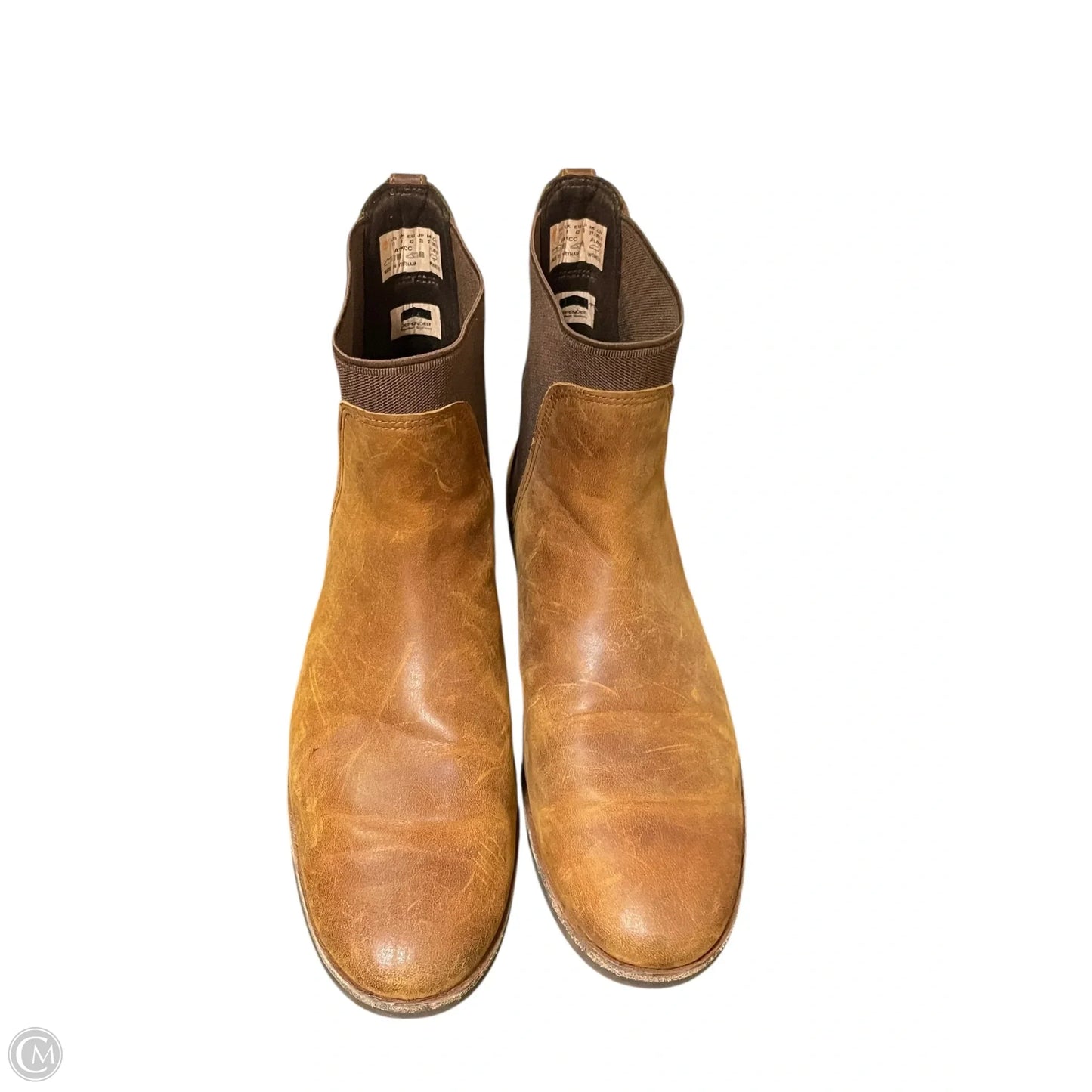 Boots Ankle Flats By Timberland In Brown, Size: 11