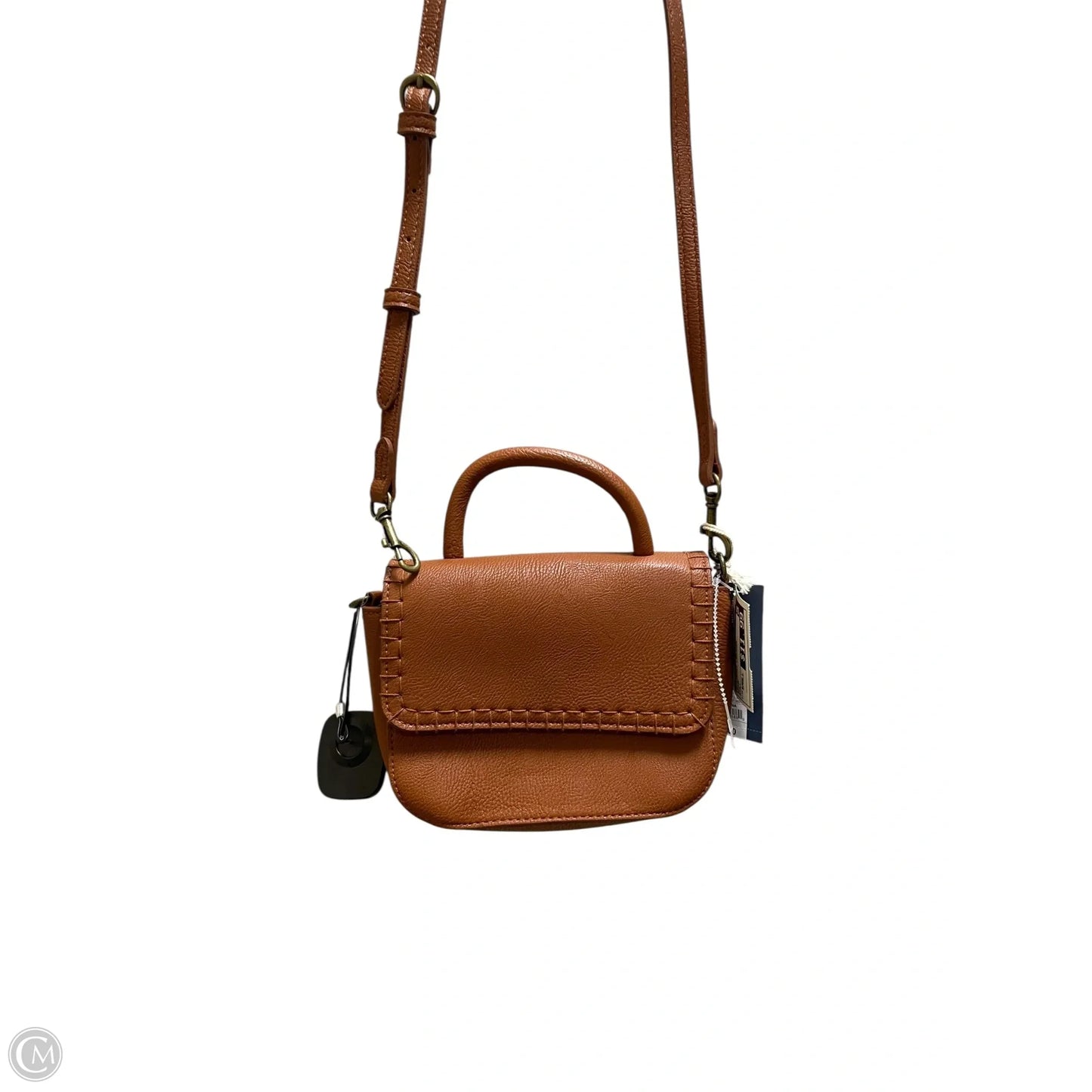Crossbody Leather By Universal Thread, Size: Small
