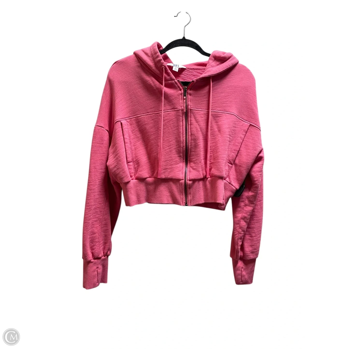 Sweatshirt Hoodie By Joy Lab In Pink, Size: M