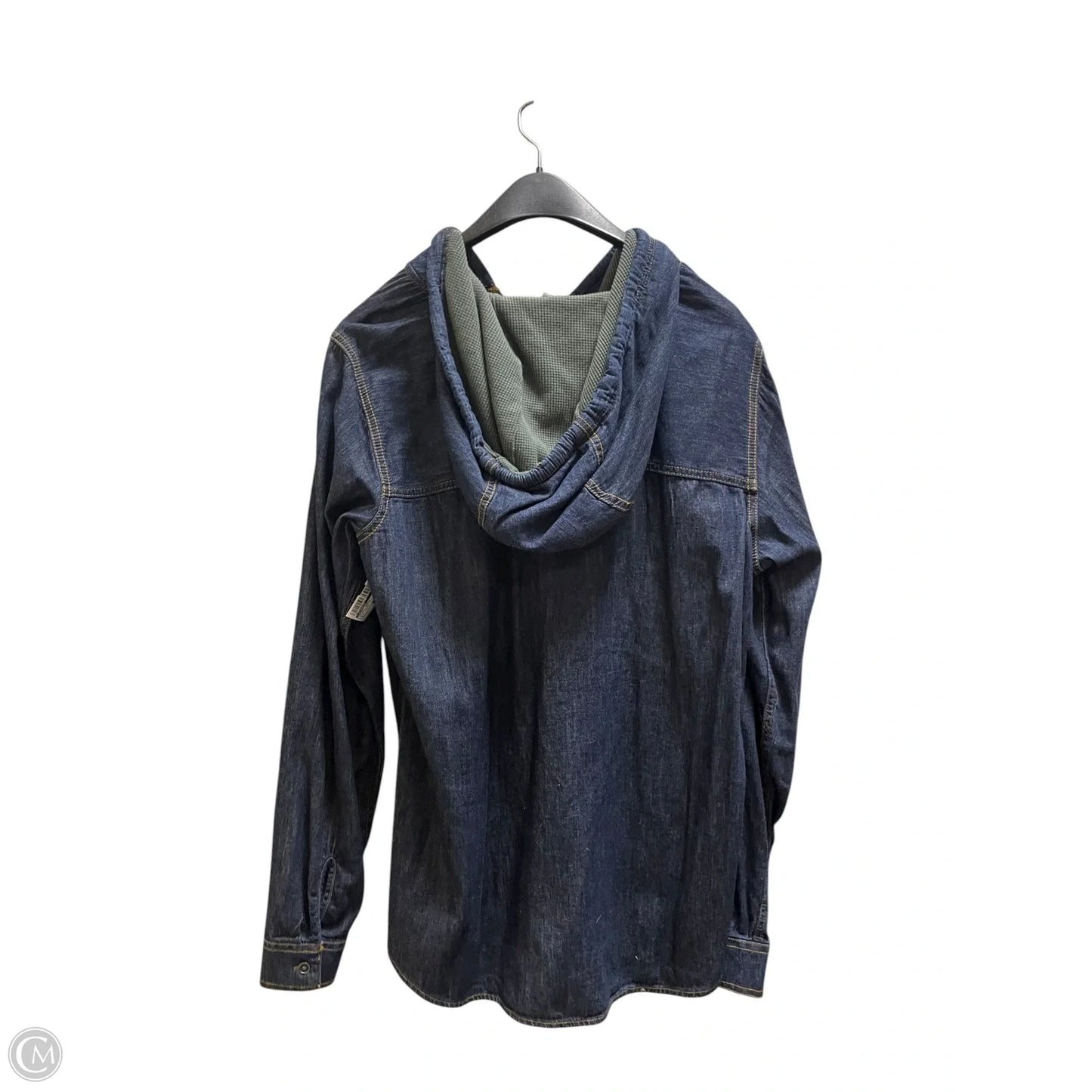 Jacket Denim By Columbia In Blue Denim, Size: Xl