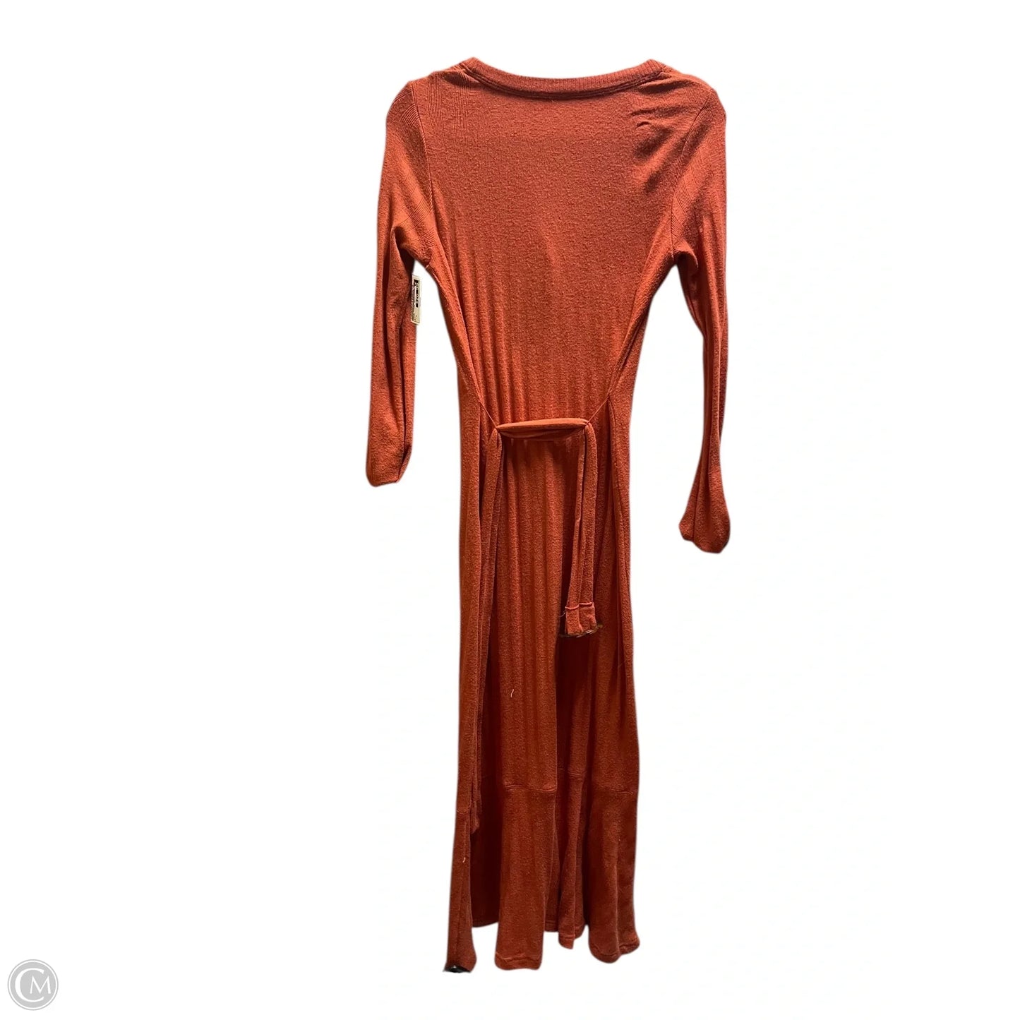 Dress Casual Maxi By Anthropologie In Orange, Size: S