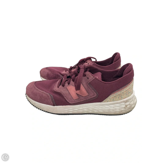 Shoes Flats By New Balance In Red, Size: 8.5