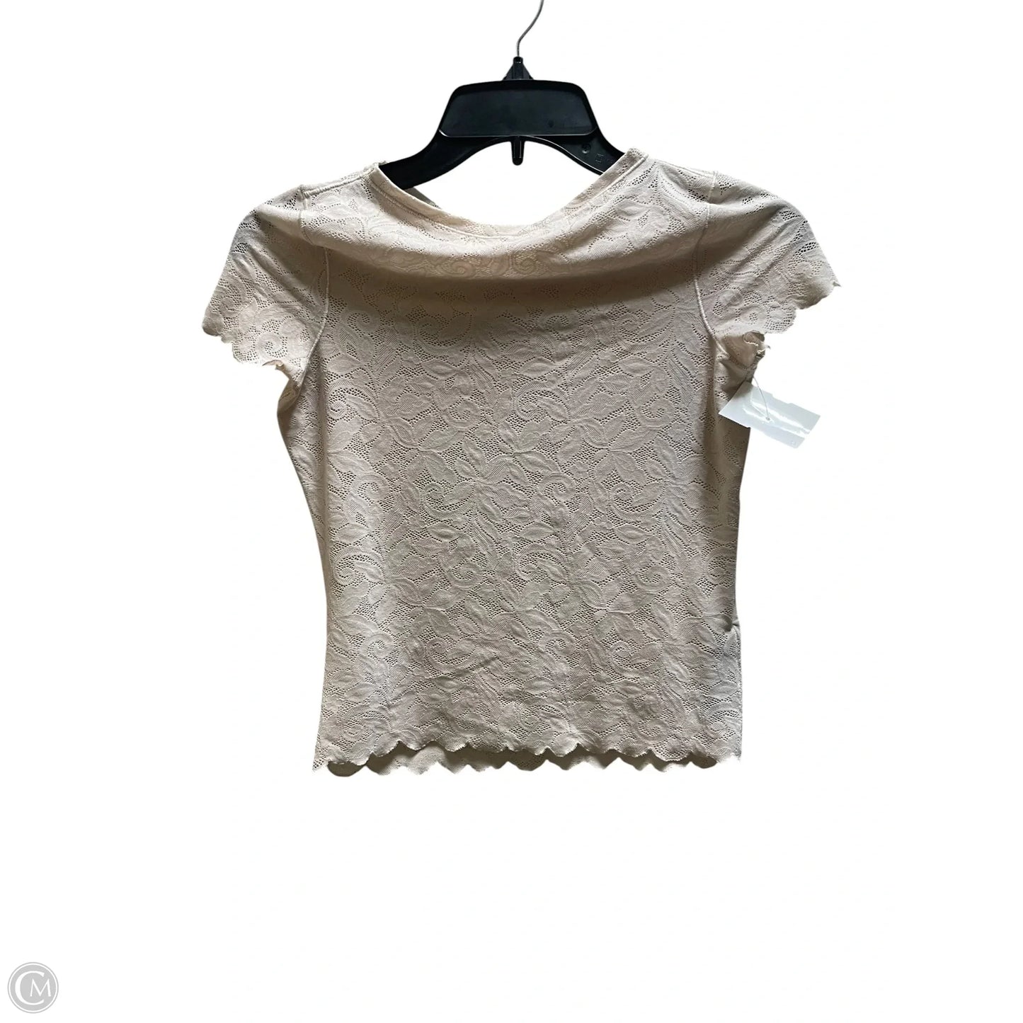 Top Short Sleeve By Savage X Fenty In Beige, Size: S