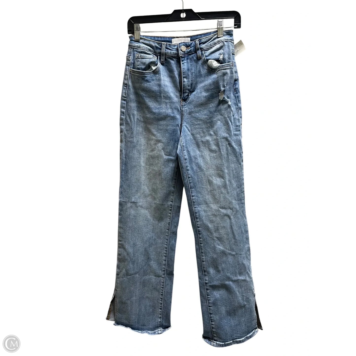 Jeans Straight By Vervet In Blue Denim, Size: 26