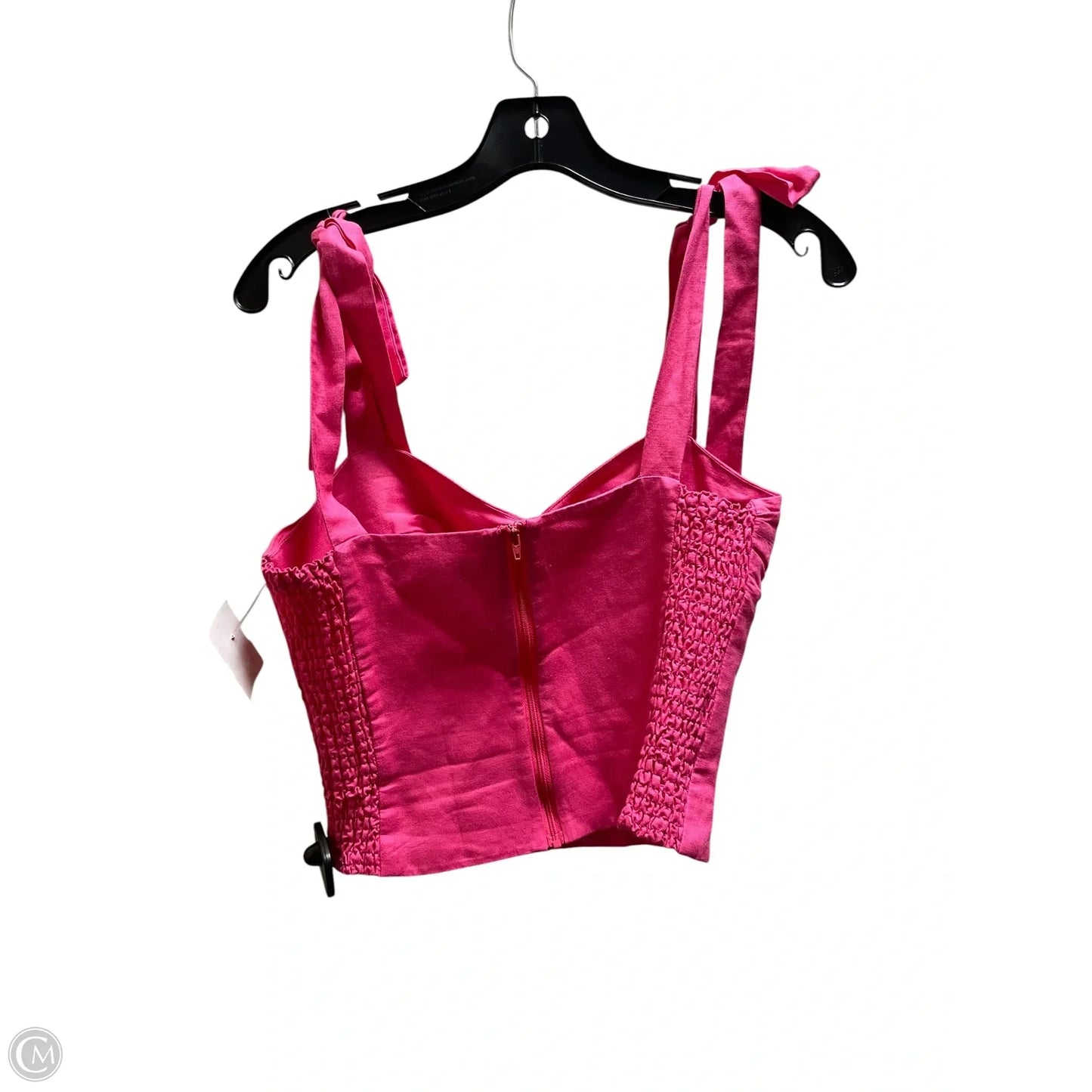 Top Sleeveless By Amanda Uprichard In Pink, Size: S
