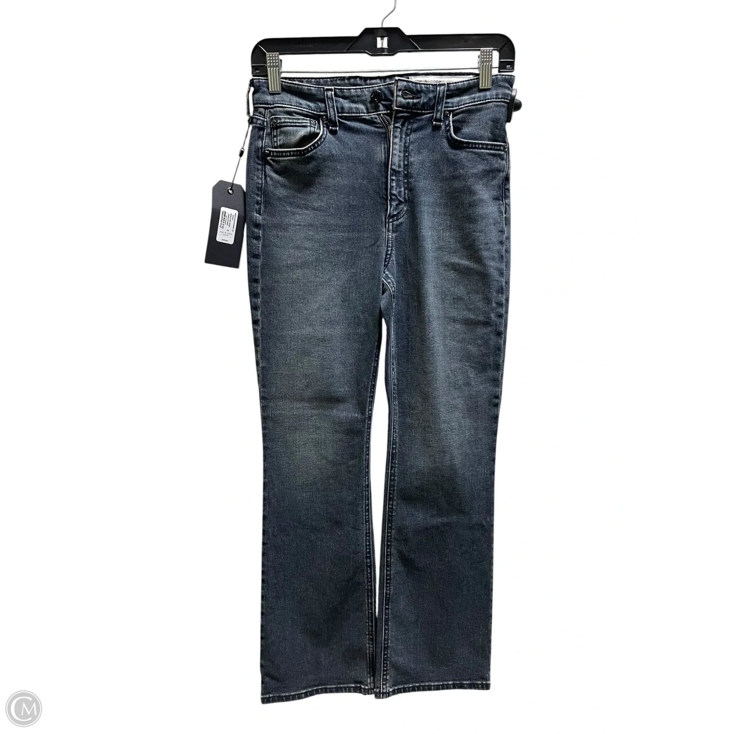 Jeans Straight By Rag And Bone In Blue Denim, Size: 0
