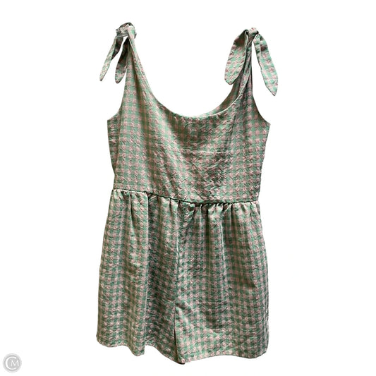 Romper By One Clothing In Green, Size: S