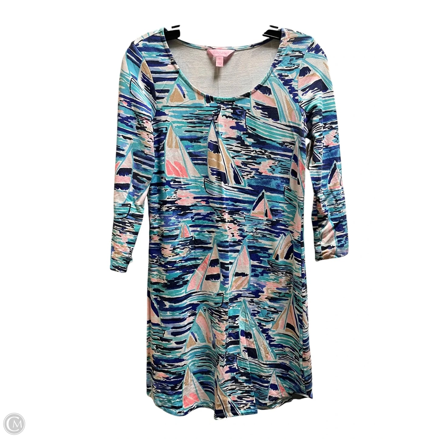 Dress Designer By Lilly Pulitzer In Blue, Size: Xs