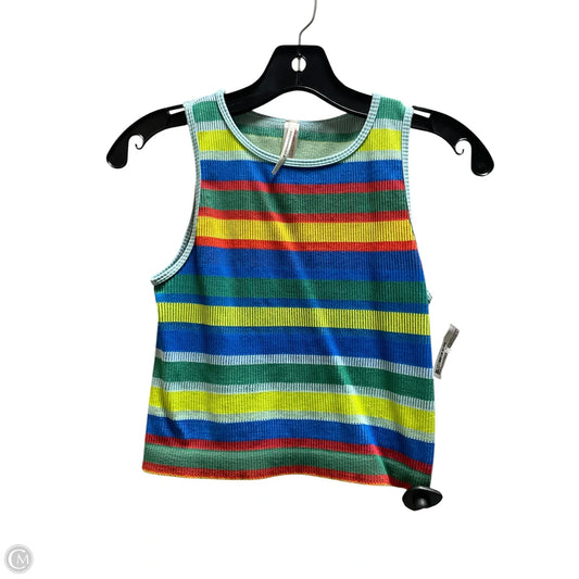 Tank Top By Anthropologie In Multi-colored, Size: L