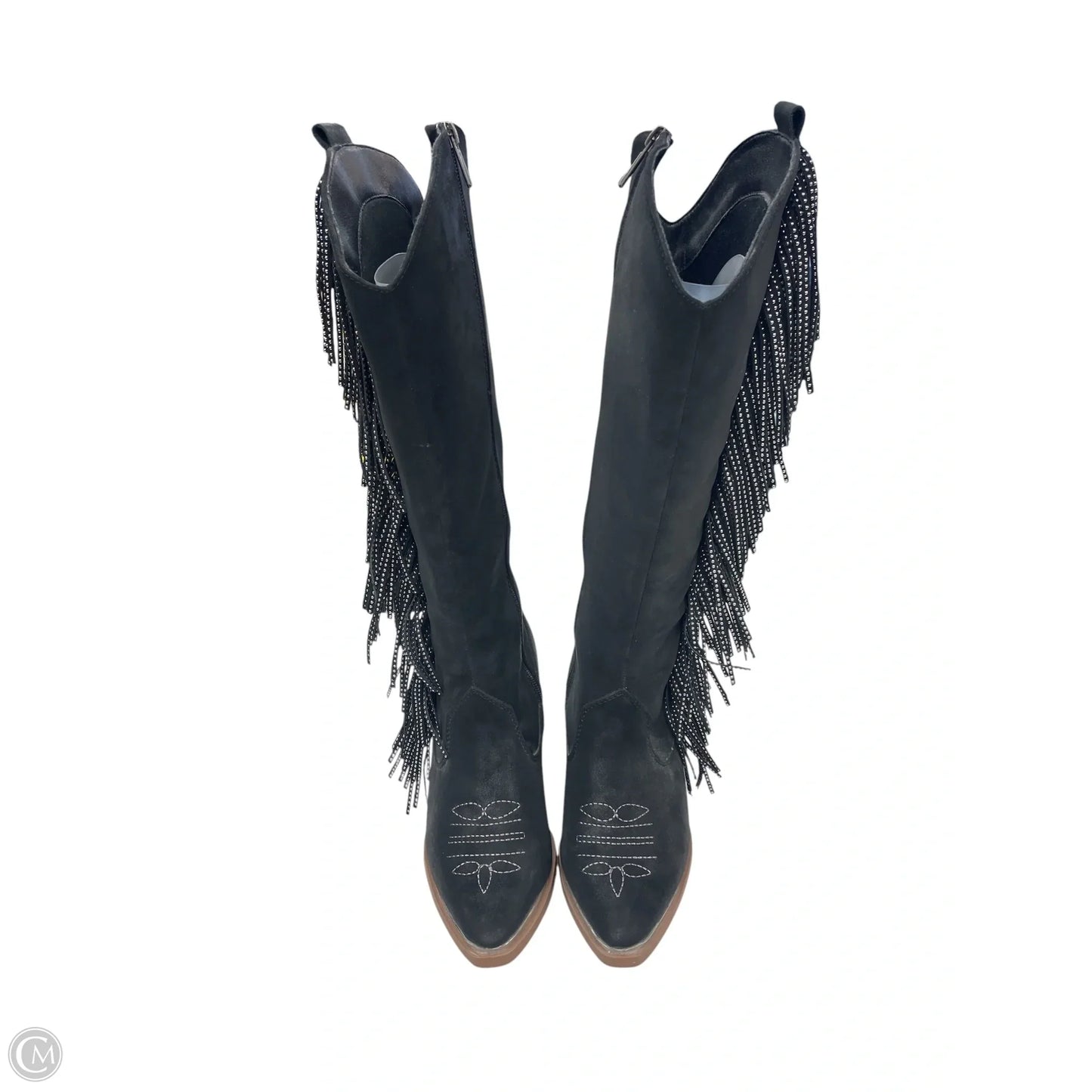 Boots Western By Clothes Mentor In Black, Size: 7