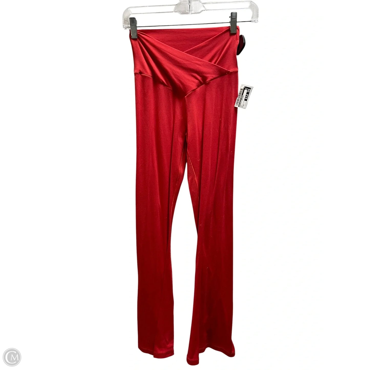 Athletic Leggings By Offline In Red, Size: M