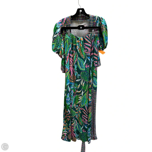 Top Short Sleeve Designer By Lilly Pulitzer In Multi-colored, Size: S