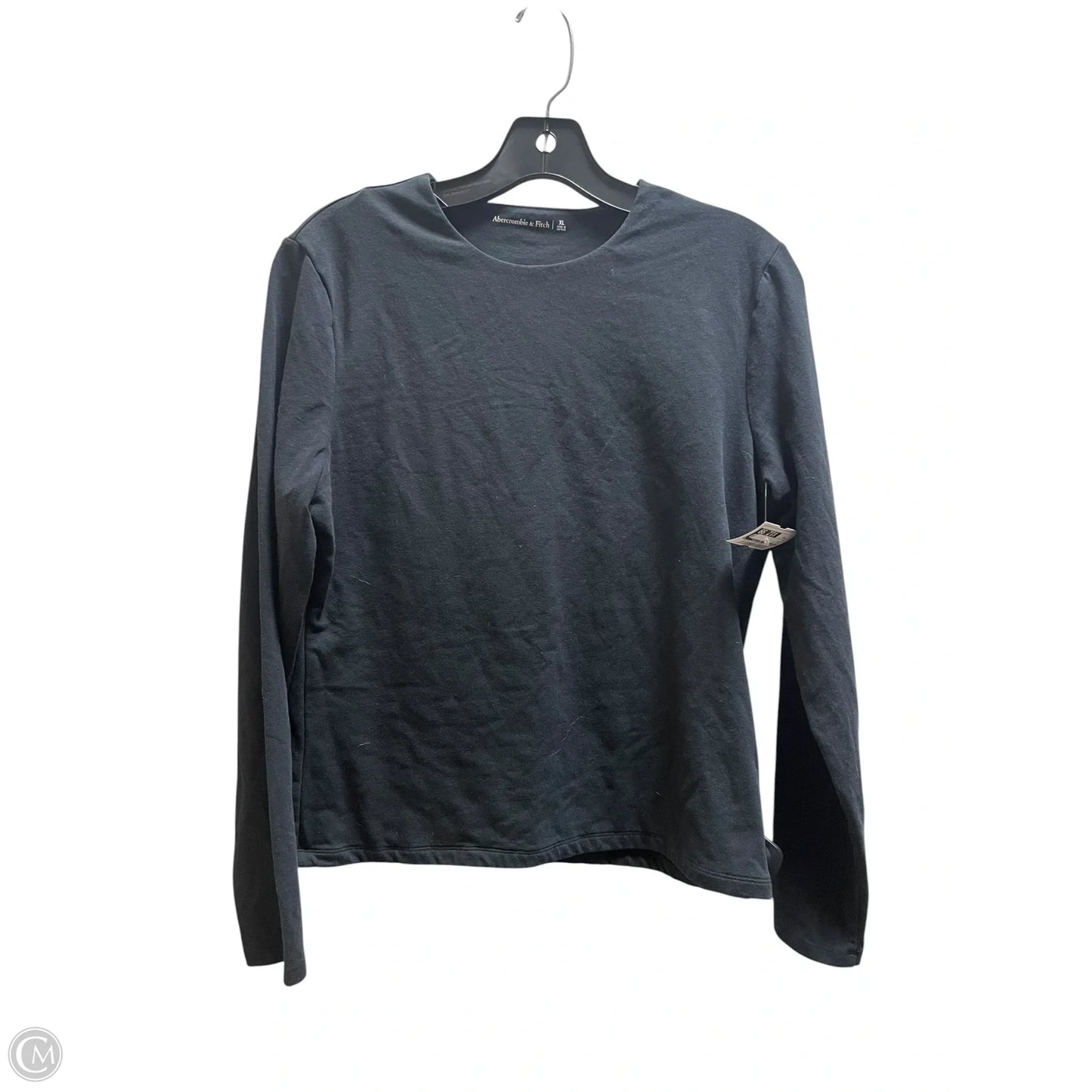 Top Long Sleeve By Abercrombie And Fitch In Black, Size: Xl