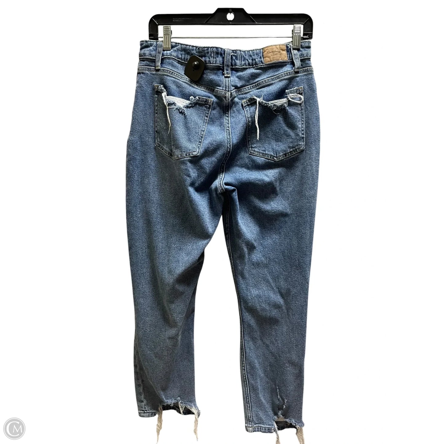 Jeans Straight By Abercrombie And Fitch In Blue, Size: 8