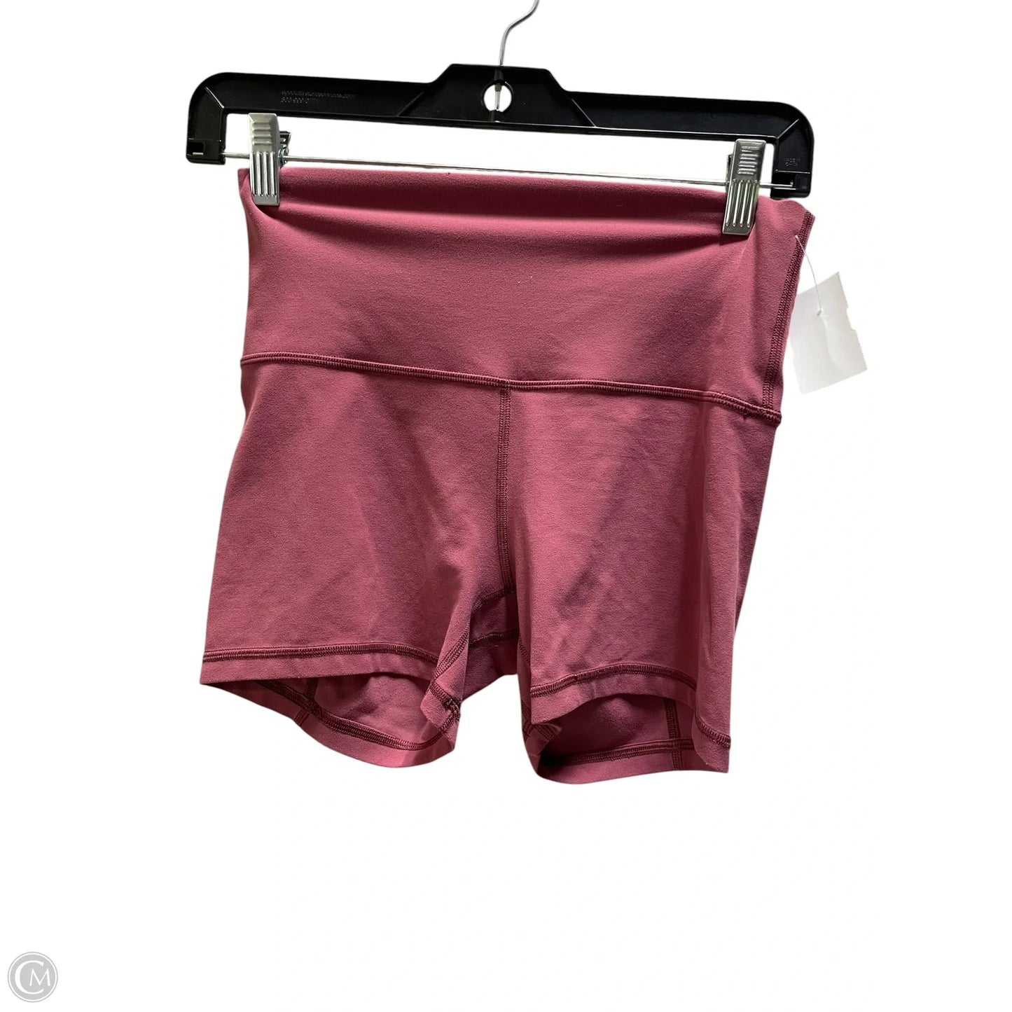 Athletic Shorts By Lululemon In Pink, Size: 6