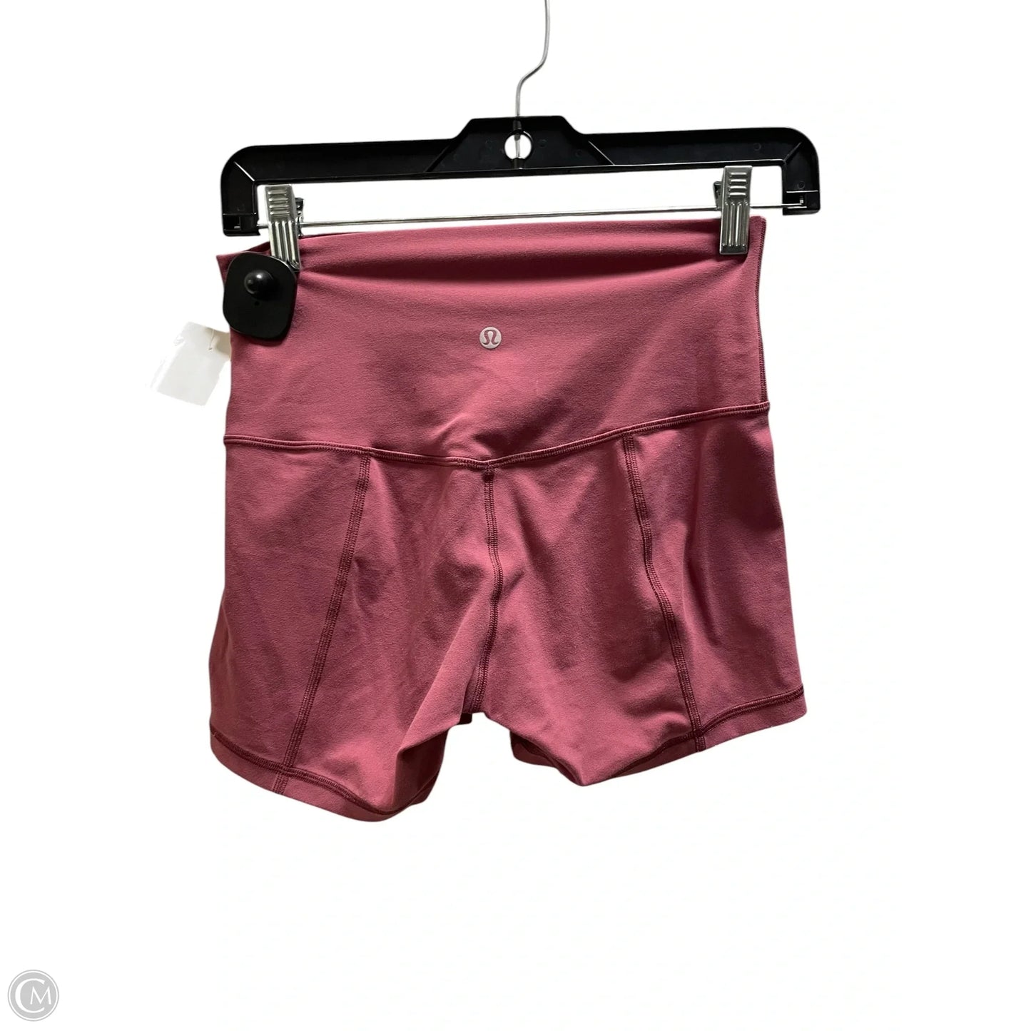 Athletic Shorts By Lululemon In Pink, Size: 6