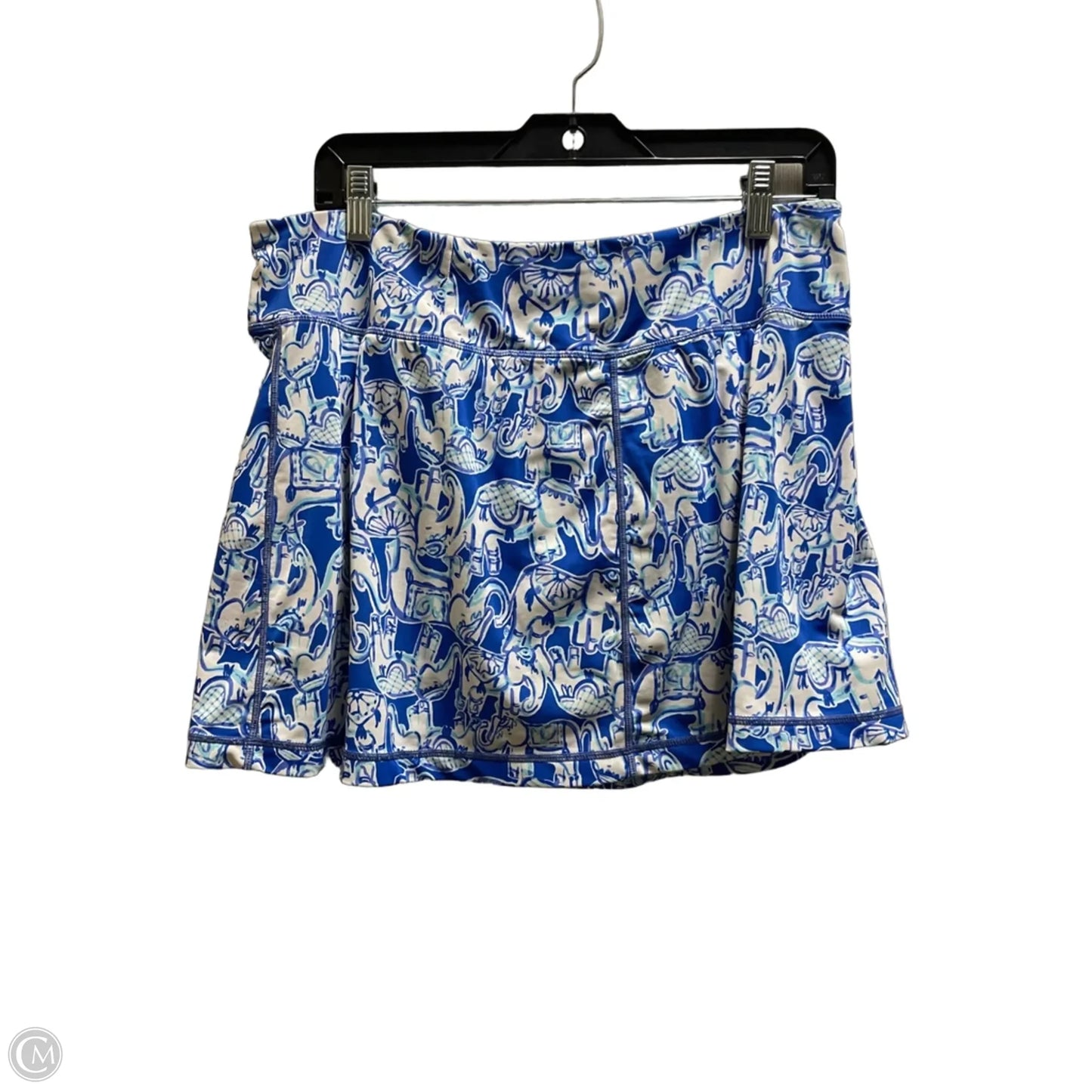 Skort Designer By Lilly Pulitzer In Blue, Size: L
