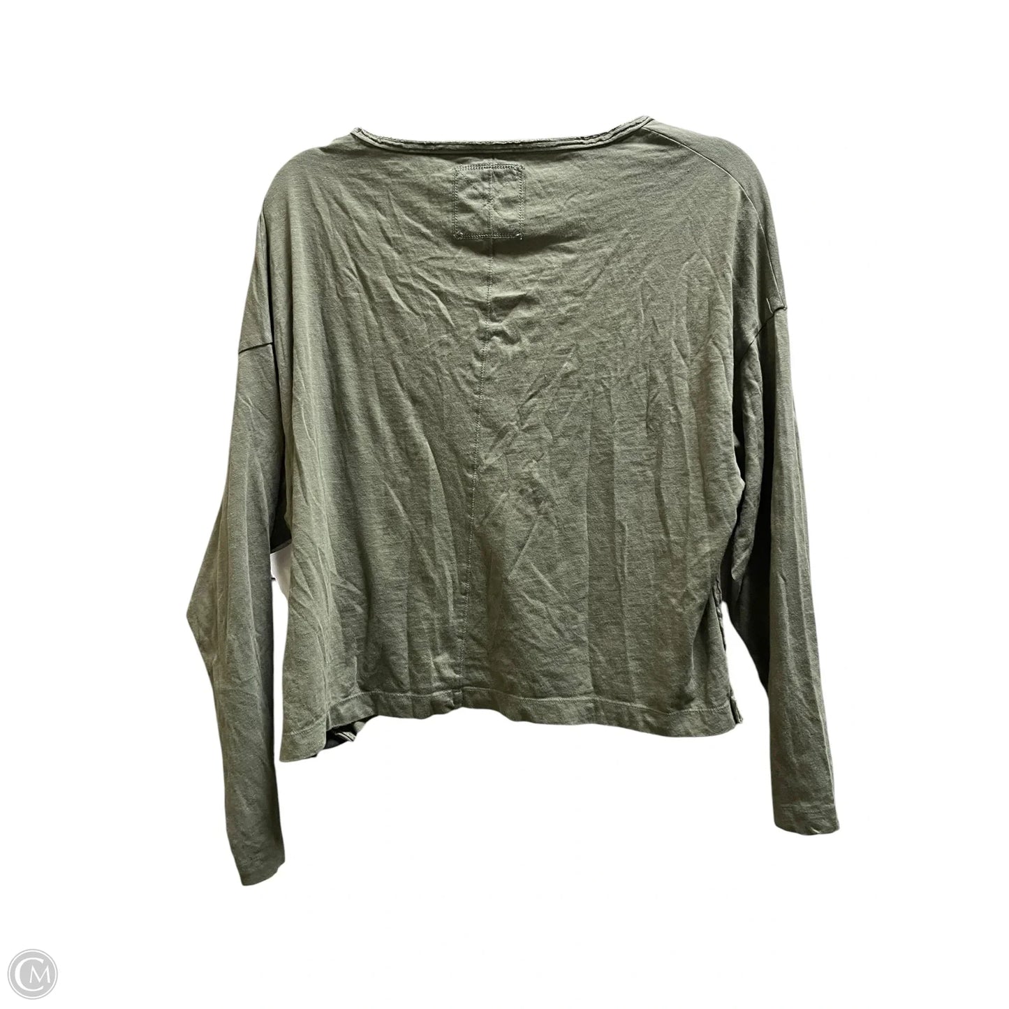 Top Long Sleeve By Aerie In Green, Size: Xs