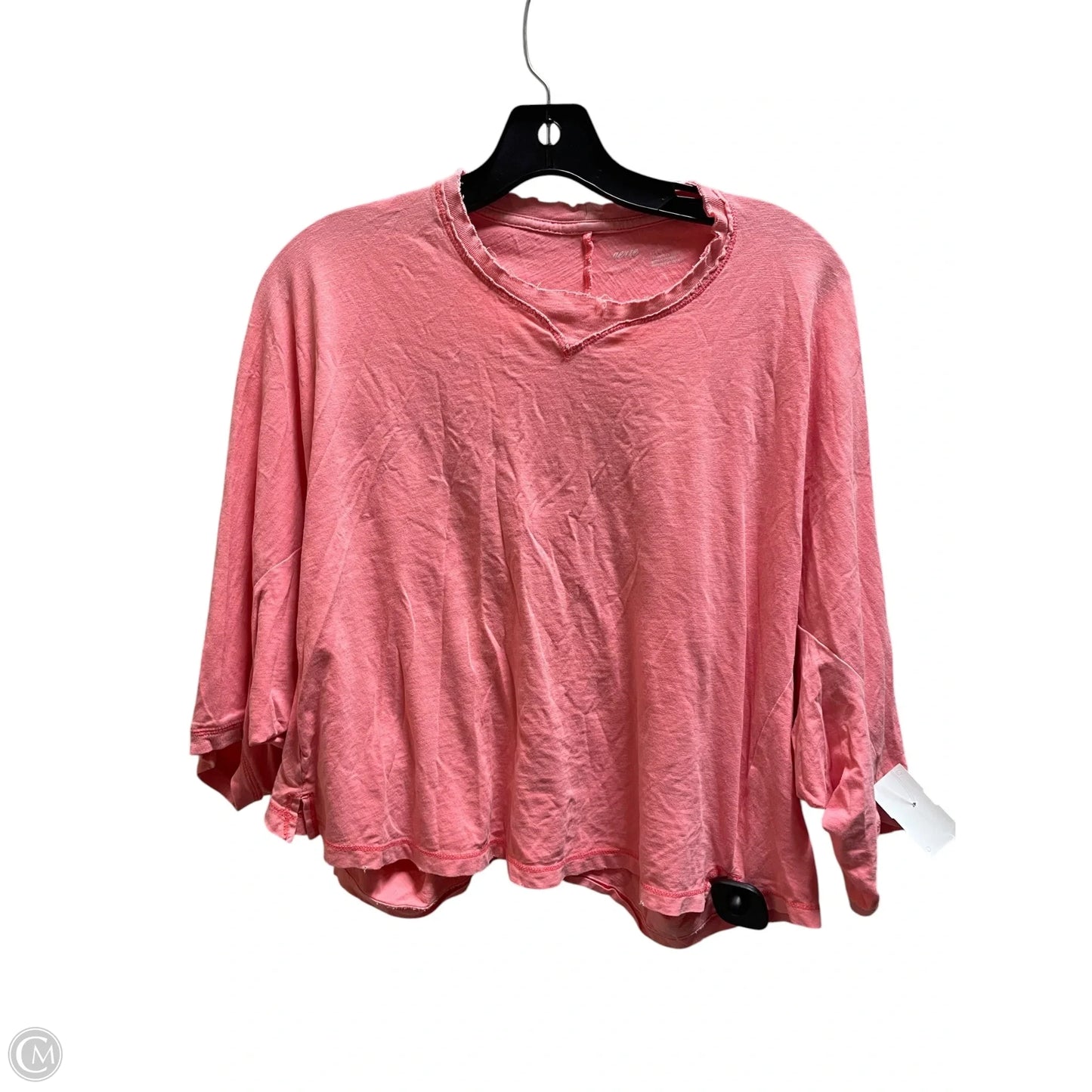 Top Short Sleeve By Aerie In Pink, Size: Xs
