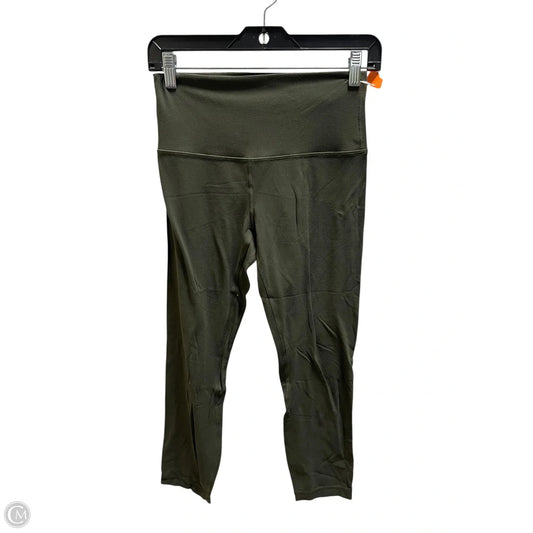 Athletic Leggings By Lululemon In Green, Size: 6