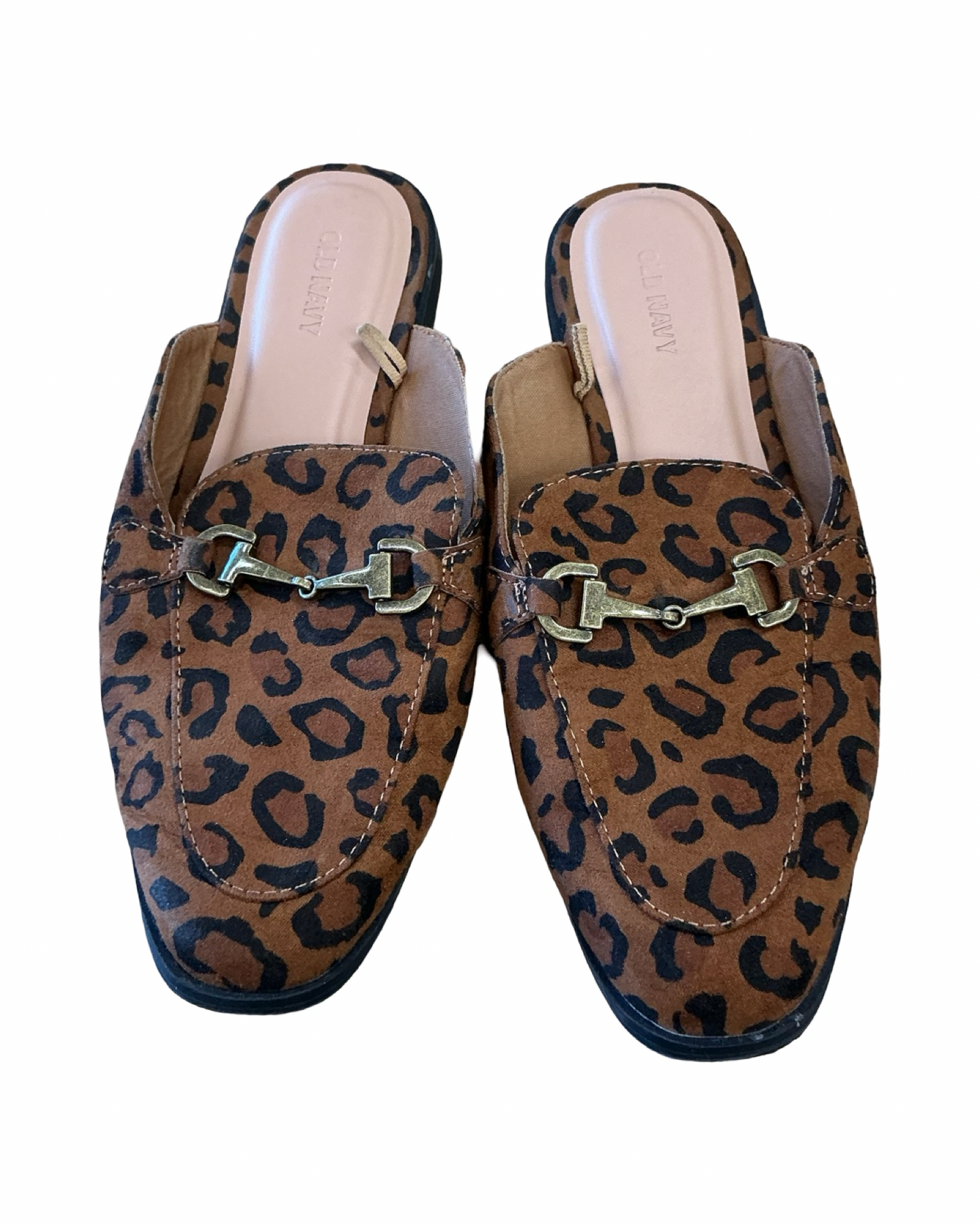 Shoes Flats By Old Navy In Animal Print, Size:6.5