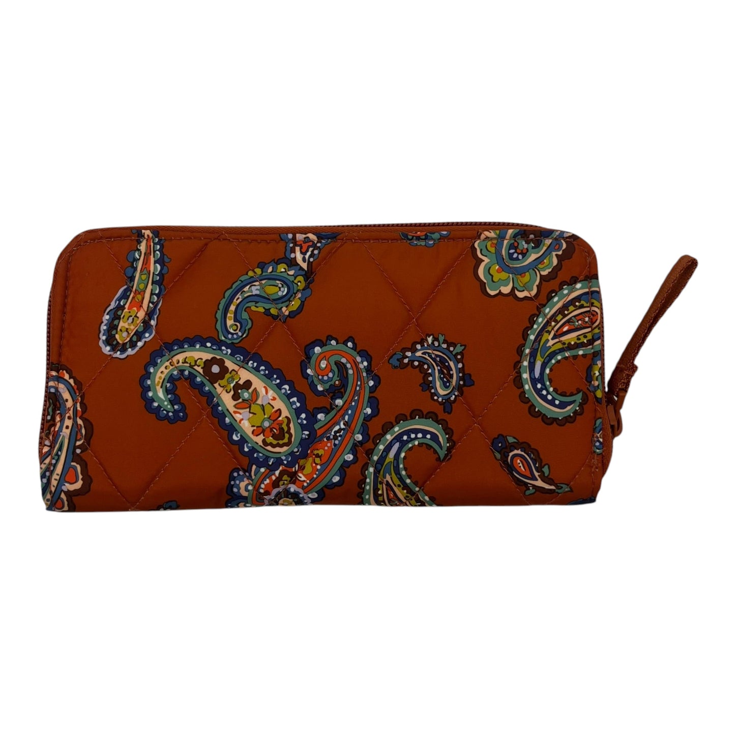 Wallet By Vera Bradley In Orange, Size:Large