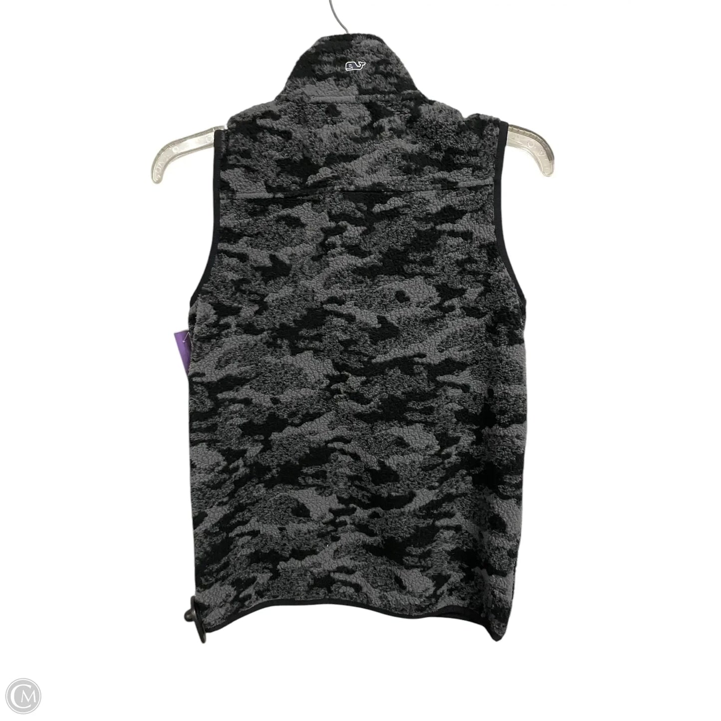 Vest Fleece By Vineyard Vines In Black, Size: M