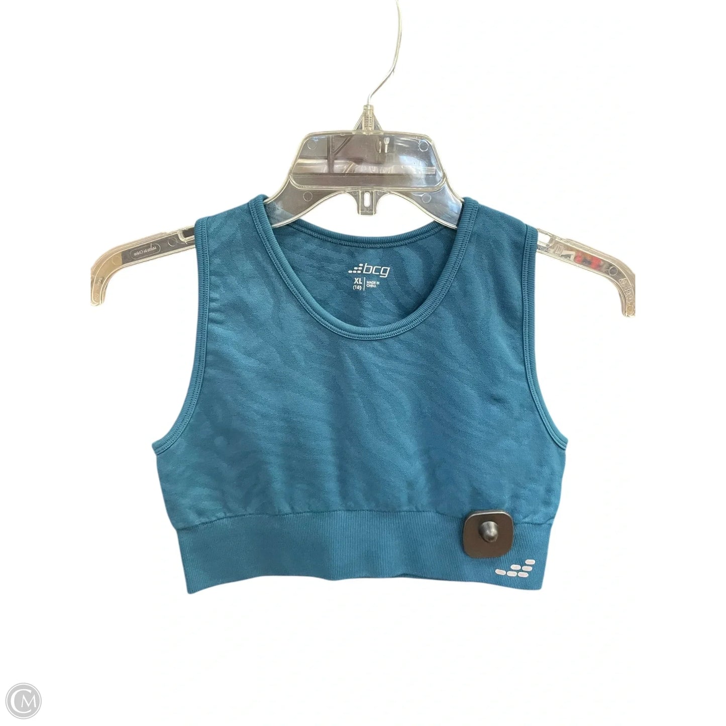 Athletic Bra By Bcg In Blue, Size: Xl