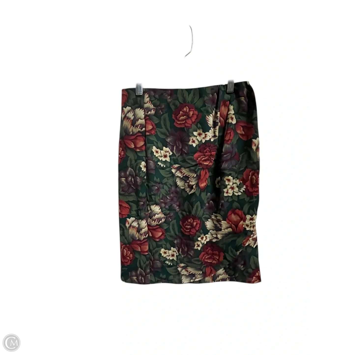 Skirt Midi By Clothes Mentor In Green, Size: 6