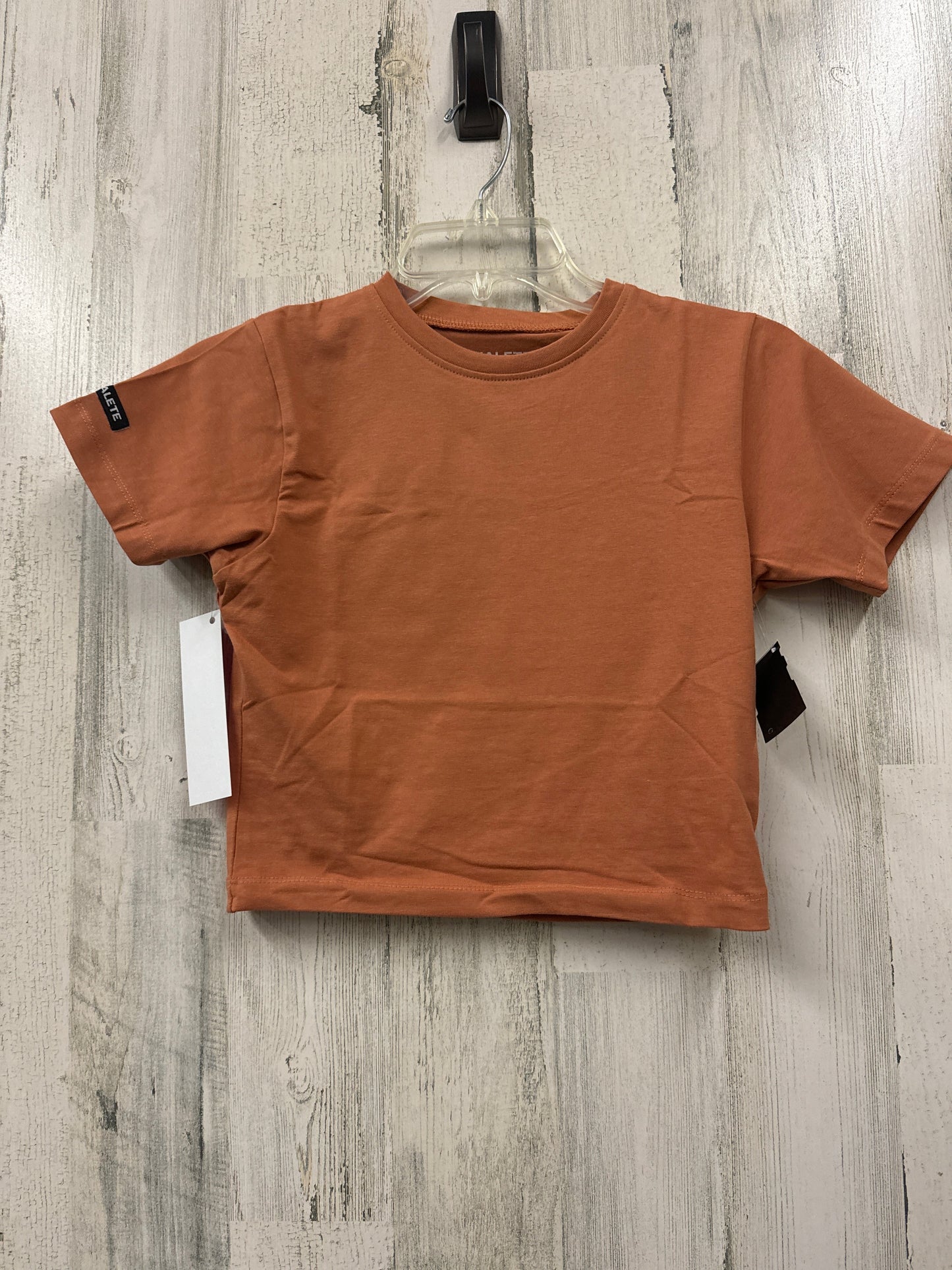 Orange Athletic Top Short Sleeve Clothes Mentor, Size Xs