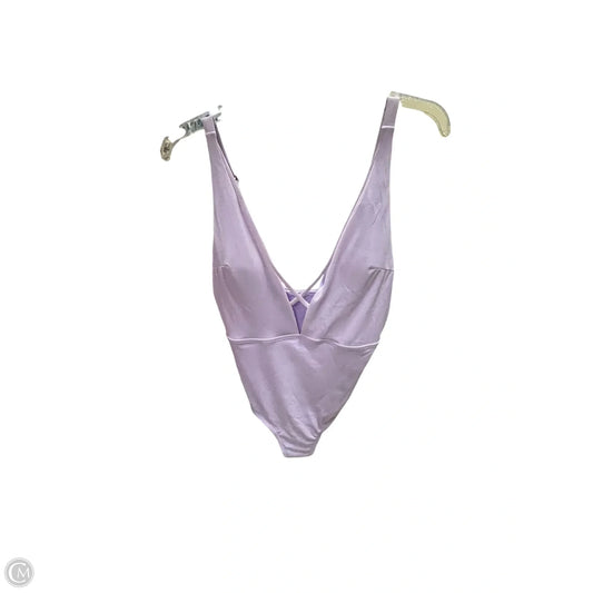 Swimsuit By Clothes Mentor In Purple, Size: L