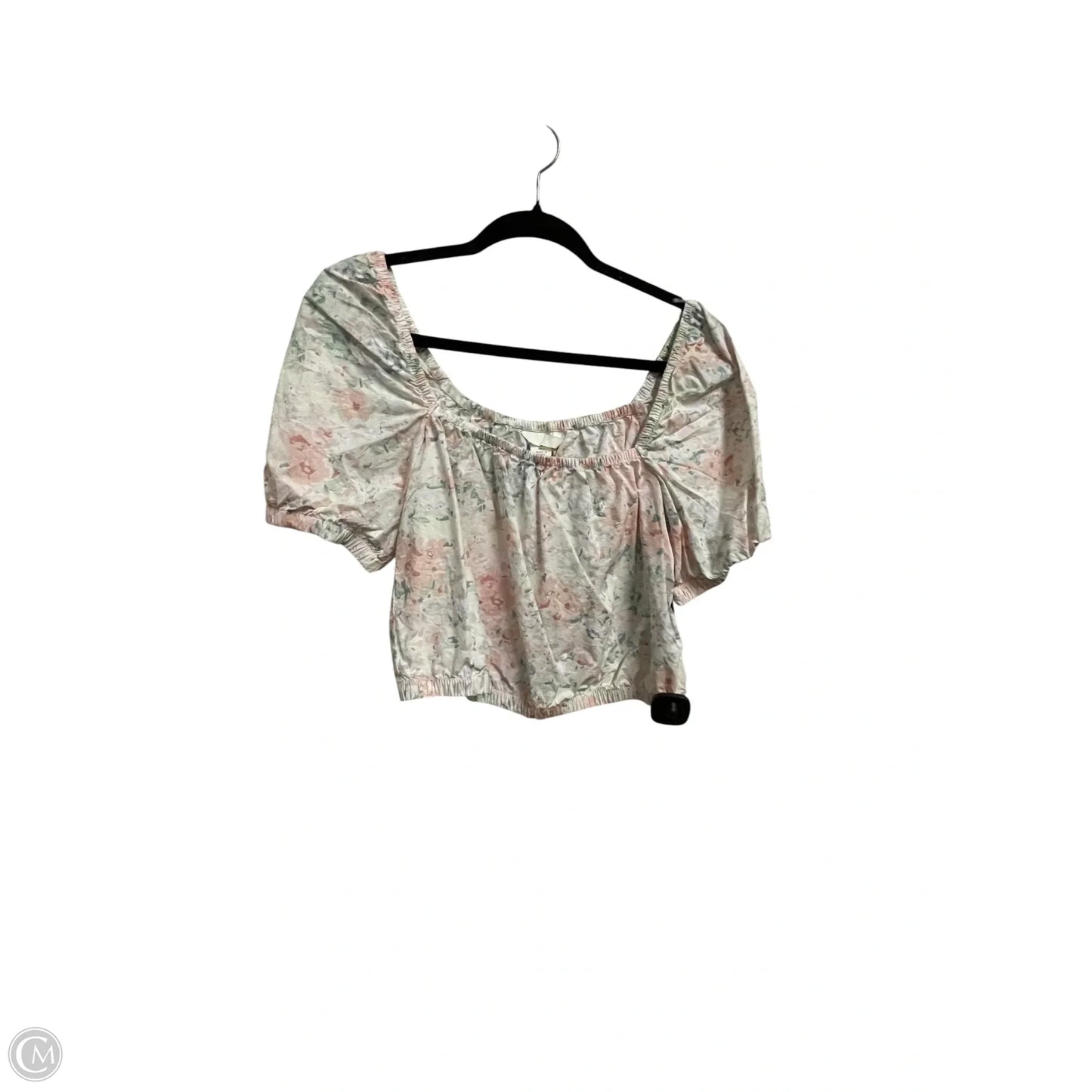 Top Short Sleeve By H&m In White, Size: S