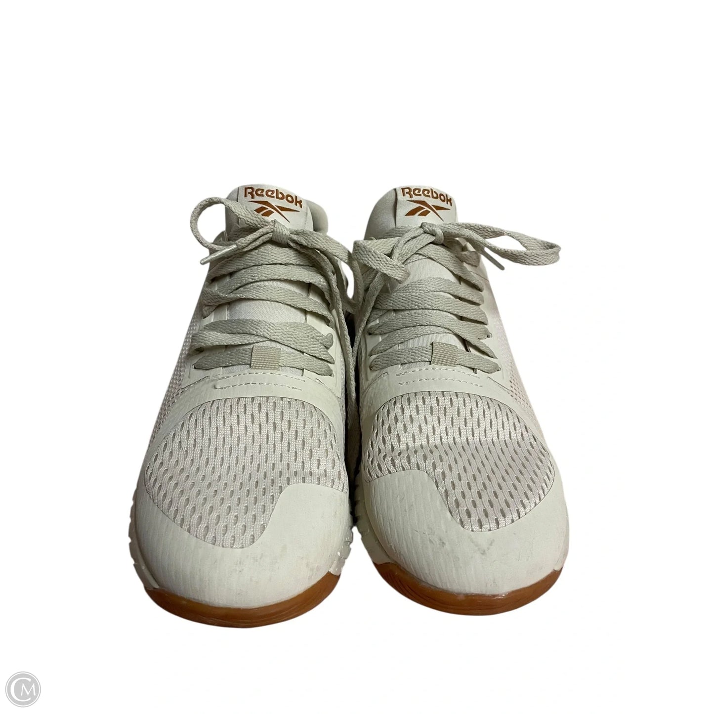 Shoes Athletic By Reebok In Cream, Size: 8.5