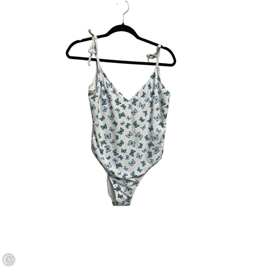 Swimsuit By Pink In White, Size: L