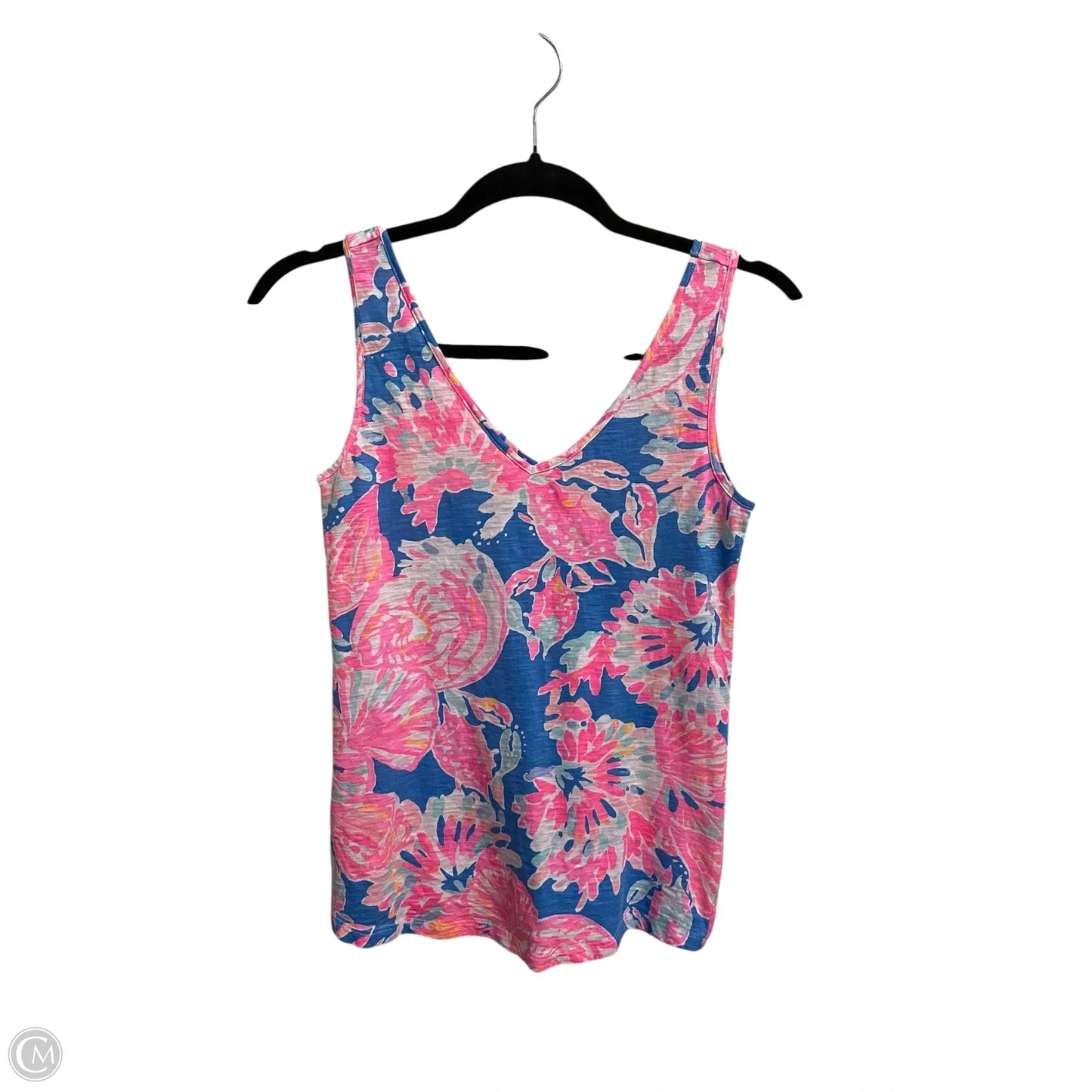 Top Sleeveless Designer By Lilly Pulitzer In Blue, Size: Xs