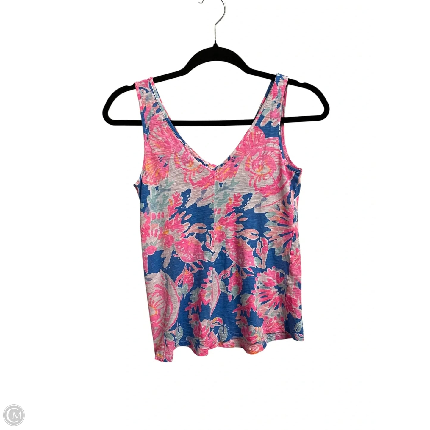 Top Sleeveless Designer By Lilly Pulitzer In Blue, Size: Xs