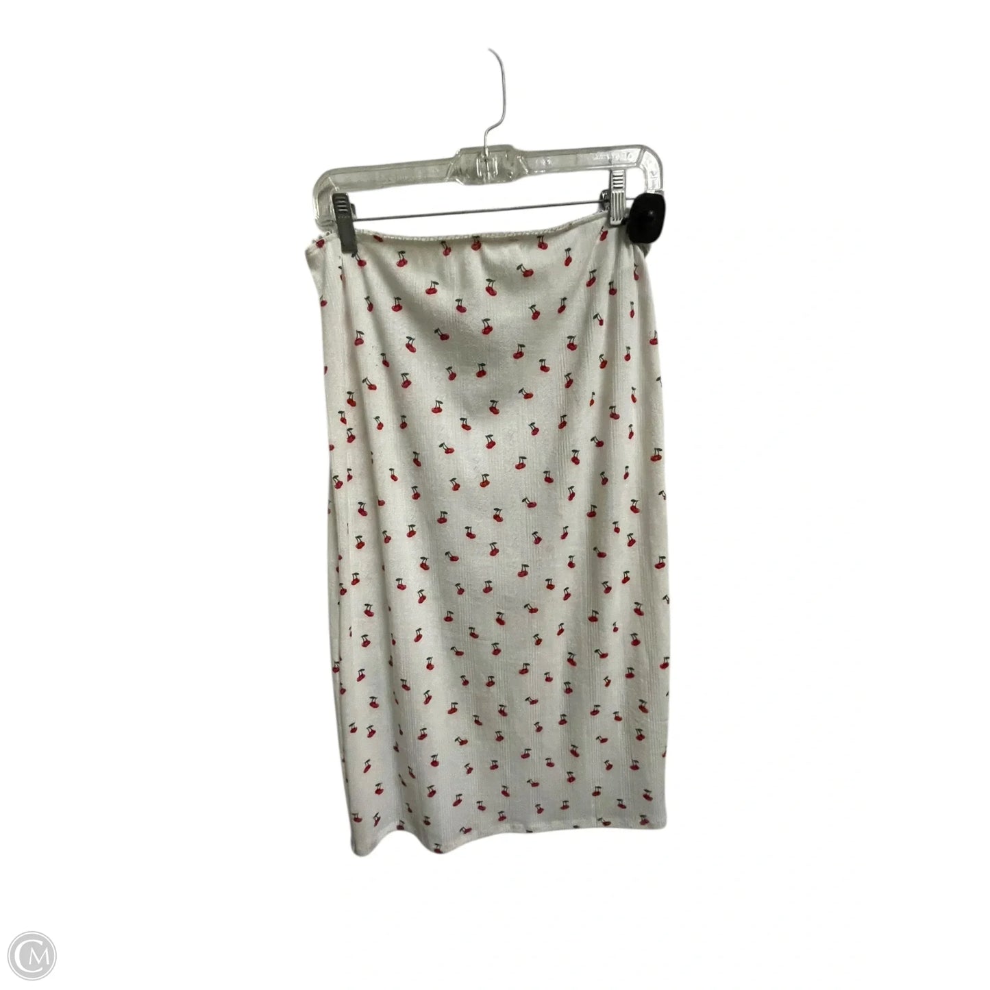 Skirt Midi By Forever 21 In White, Size: L