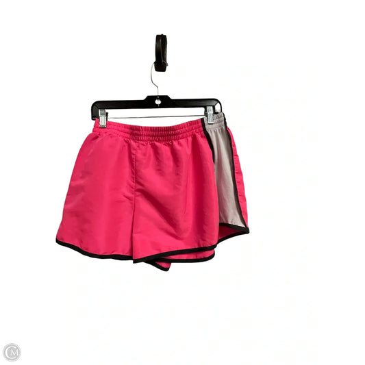 Athletic Shorts By Danskin In Pink, Size: 20