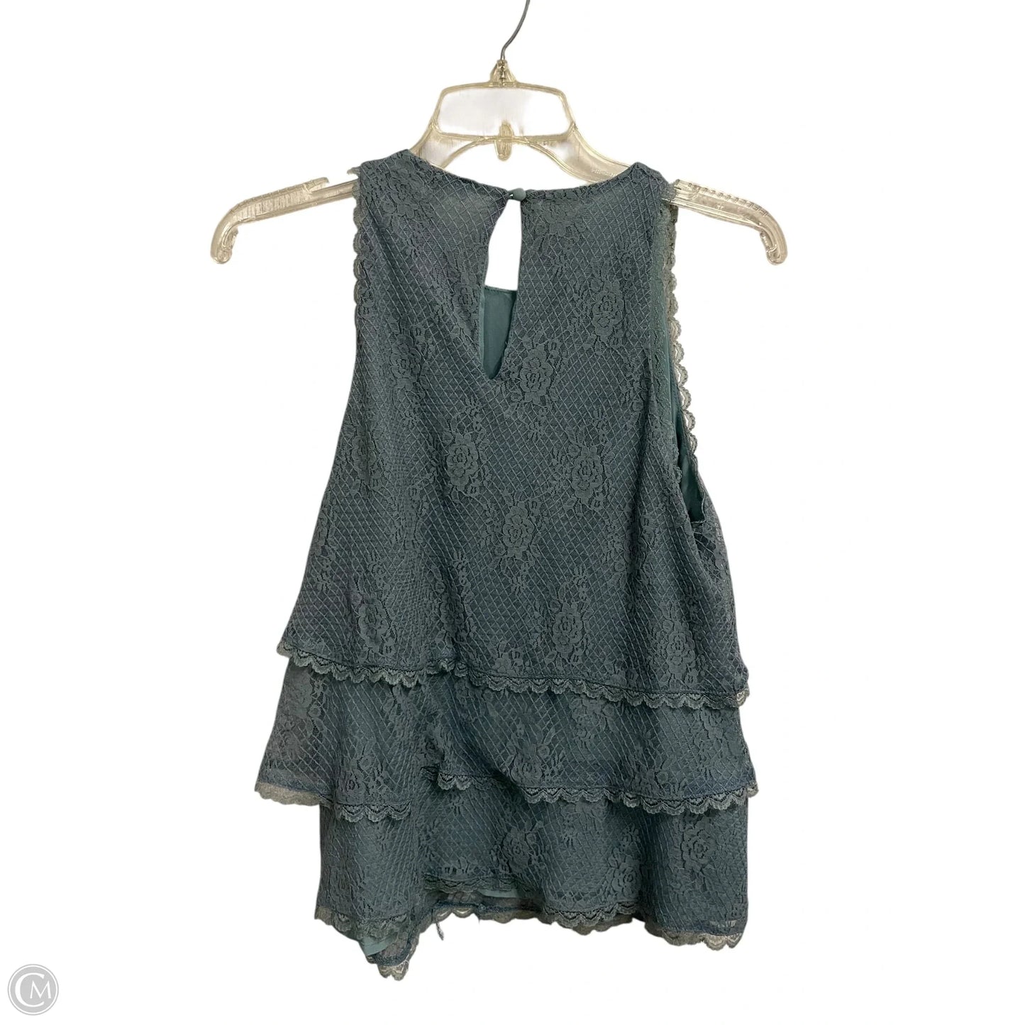 Top Sleeveless By Entro In Blue, Size: S