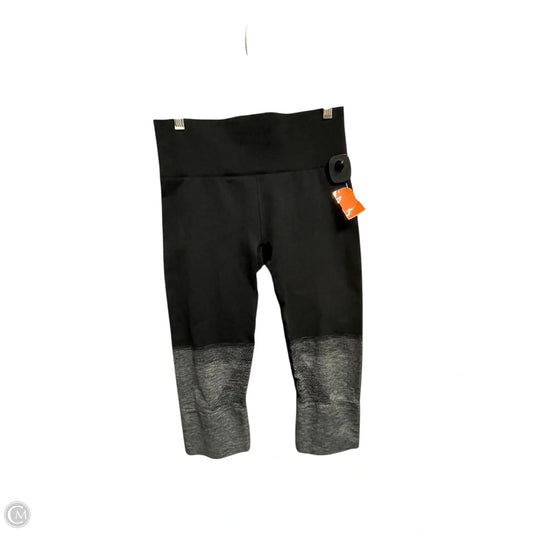 Athletic Capris By Lululemon In Grey, Size: S