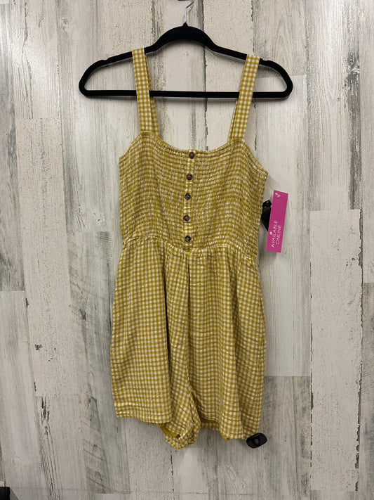 Yellow Romper Fashion On Earth, Size M
