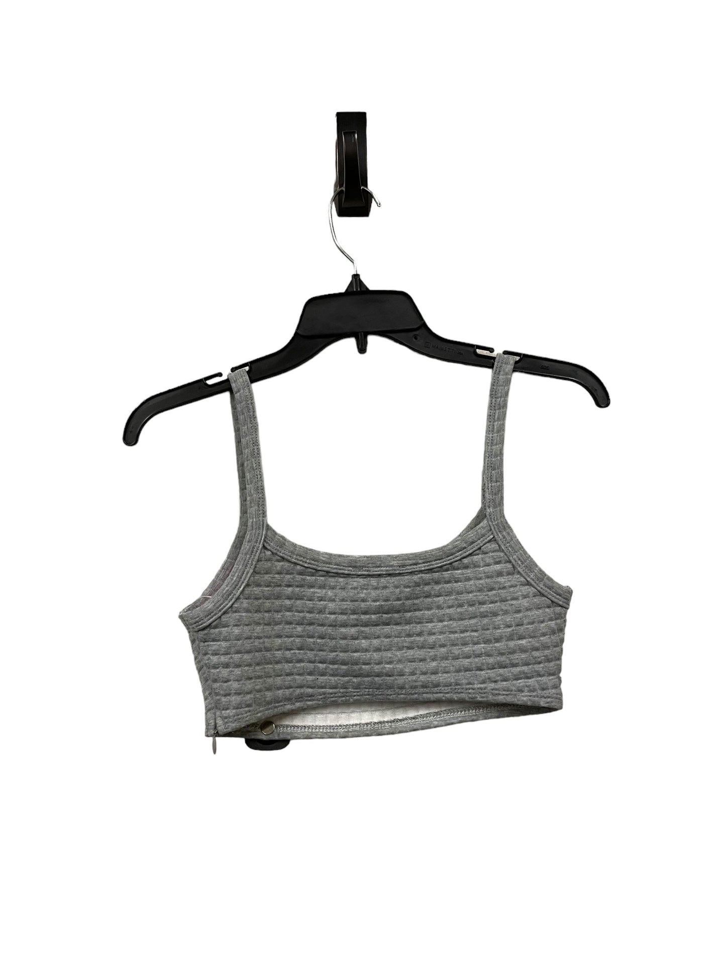 Athletic Bra By Clothes Mentor In Grey, Size: S