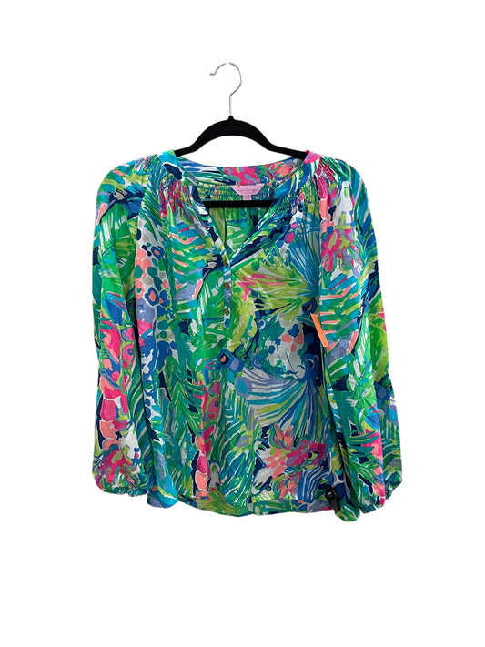 Top Long Sleeve By Lilly Pulitzer In Multi-colored, Size: S