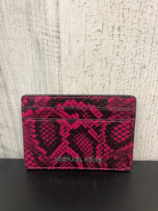 Id/card Holder Designer By Michael Kors