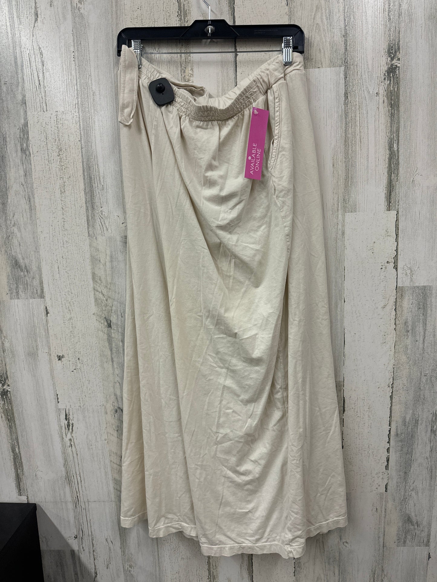 Cream Pants Lounge Free People, Size Xl