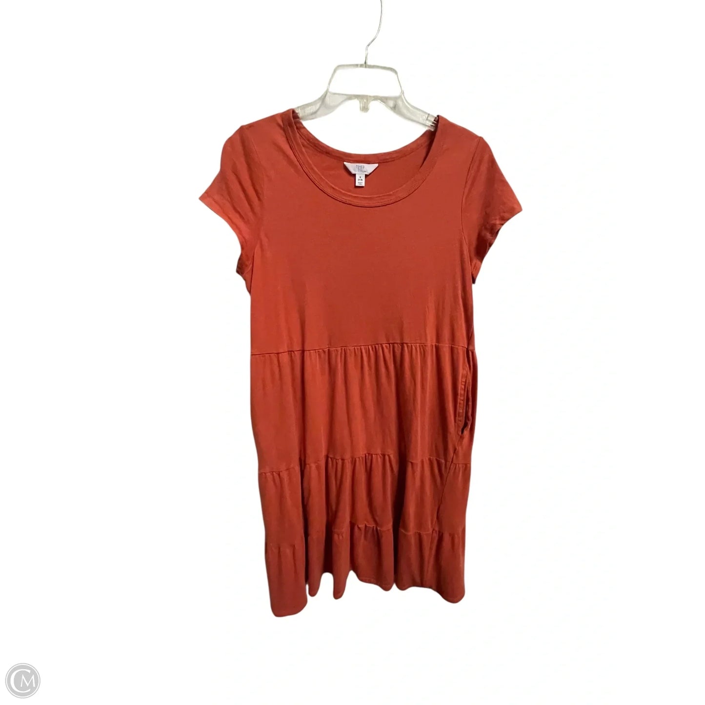 Dress Casual Short By Time And Tru In Pink, Size: S