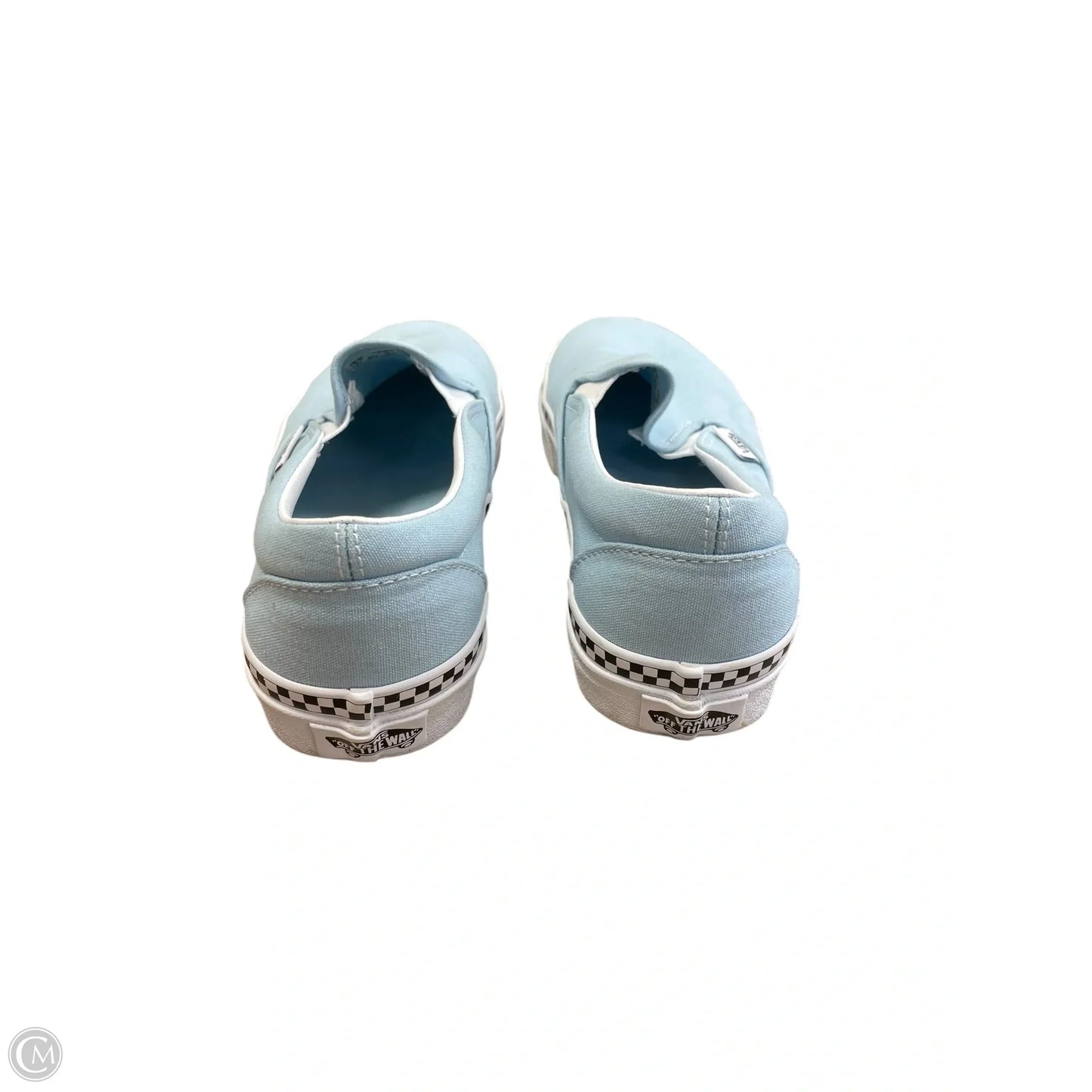 Shoes Flats By Vans In Blue, Size: 7
