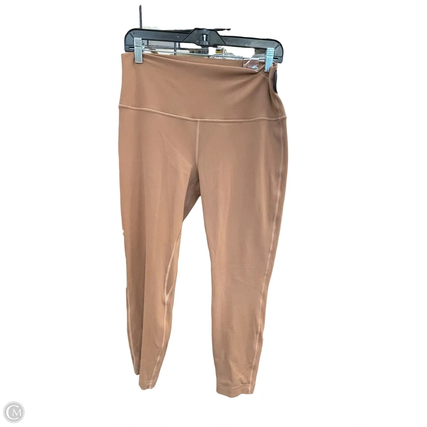 Athletic Leggings By Lululemon In Brown, Size: 12