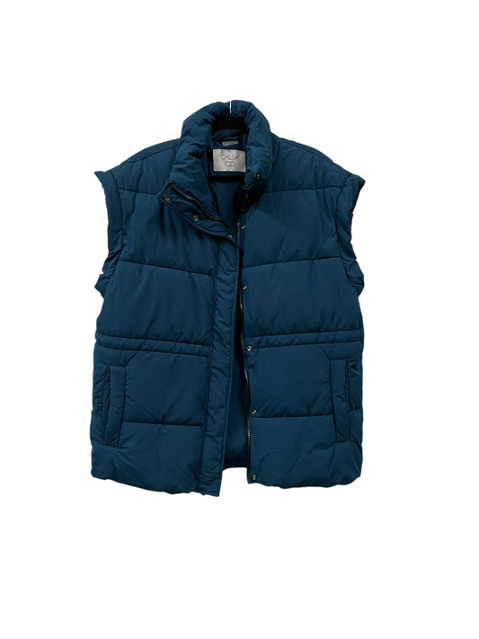 Vest Puffer & Quilted By Calia In Teal, Size: M